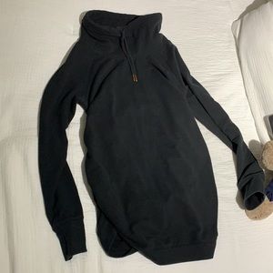 Black maternity sweater